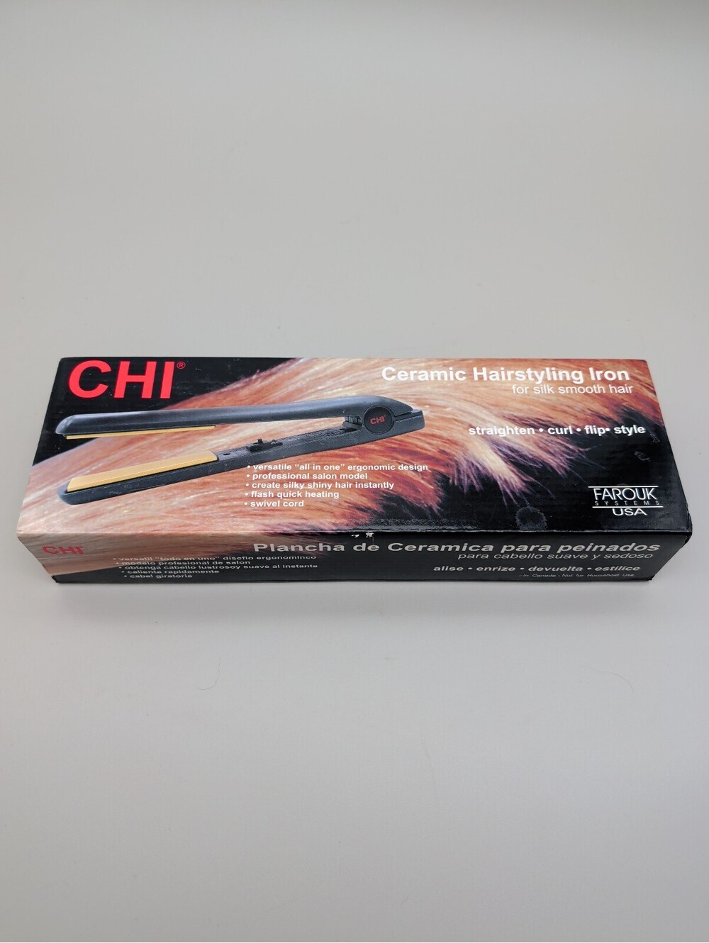 CHI Ceramic Hairstyling Iron for Silk Smooth Hair